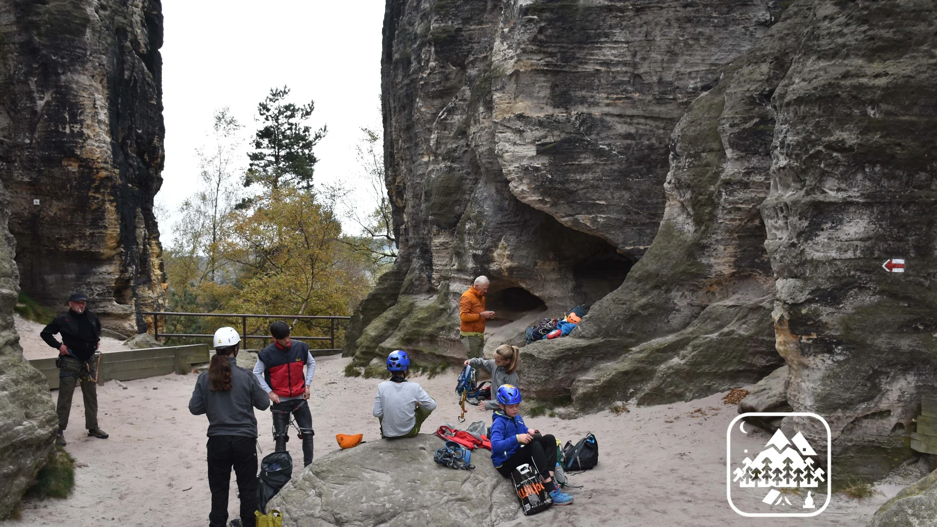 Klettern im Elbsandsteingebirge | © erfurt-alpin Klettern im Elbsandsteingebirge | © erfurt-alpin
